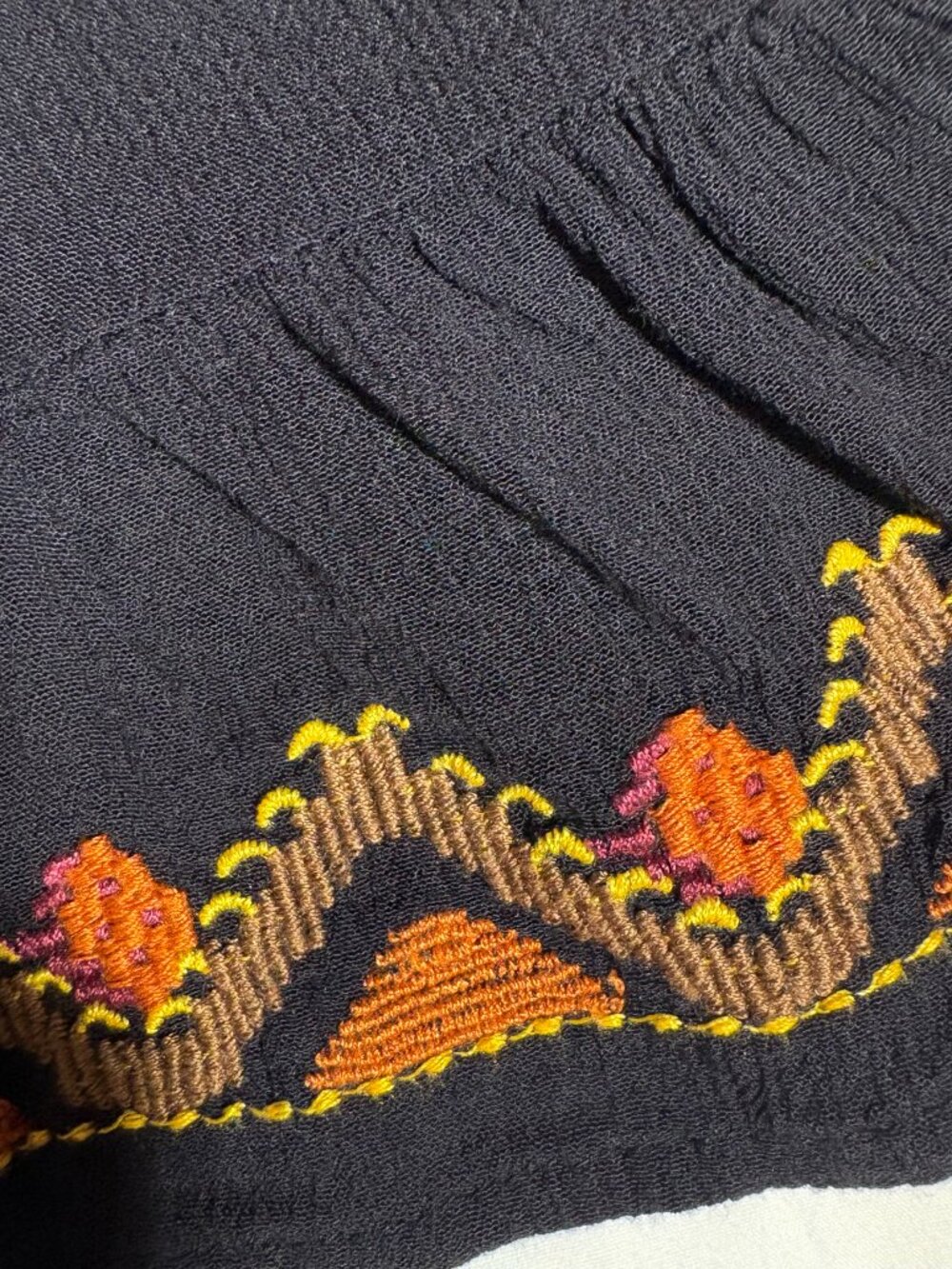 Free People Embroidered Tie-Front Tank Top - Picture 6 of 6